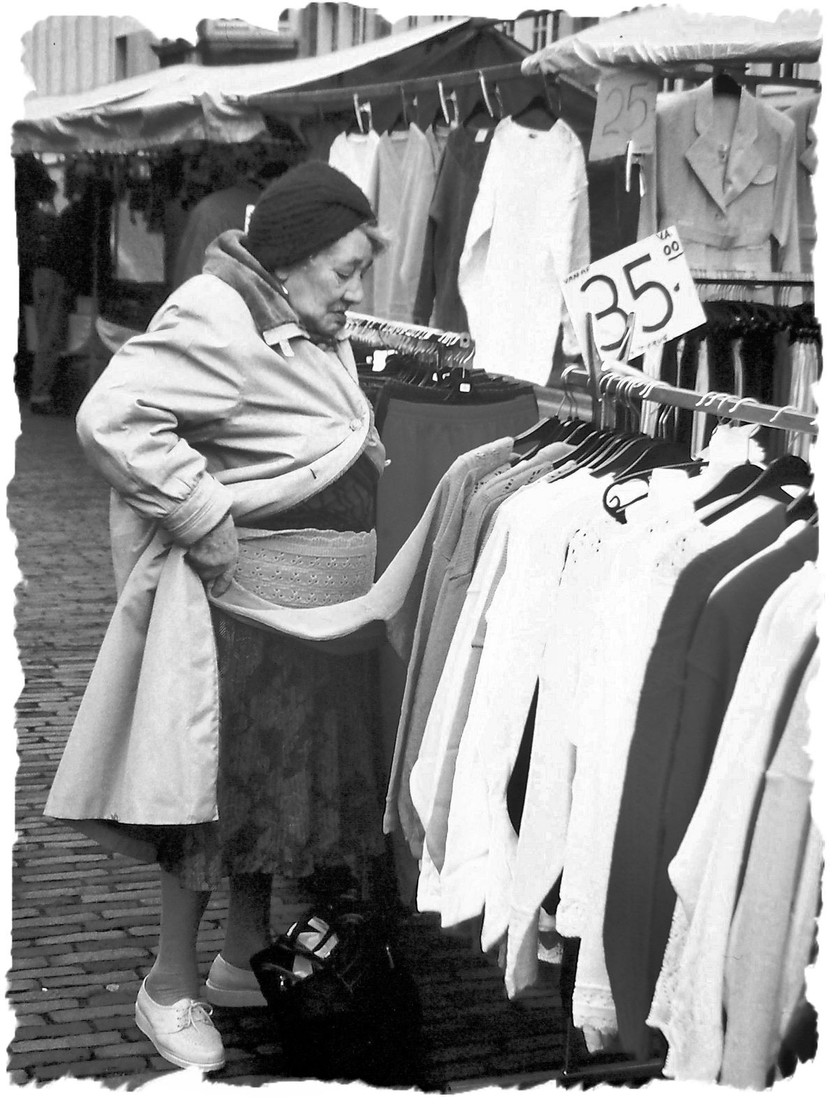 Een dagje met mijn moeder op de markt