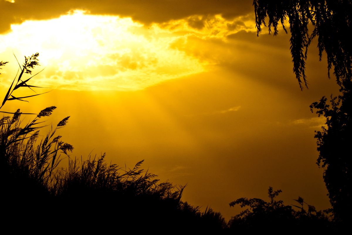 POSTA DE SOL A L'ESTANYS D'IVARS