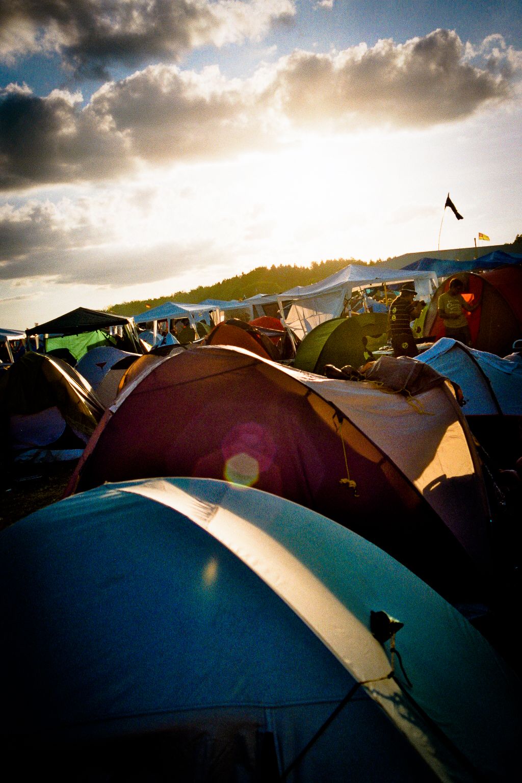 Morgenstimmung auf dem Southside Festival