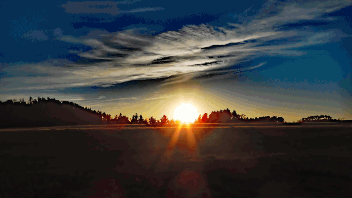 1600x Sonnenuntergang im Bayerischen Wald.gif