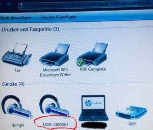 Bluetooth hinzugefügt