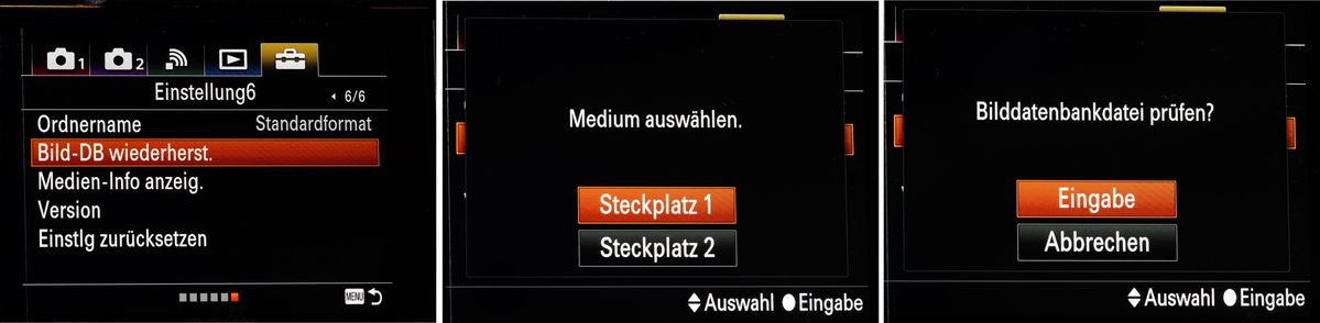 7. "Daten wiederherstellen ? "