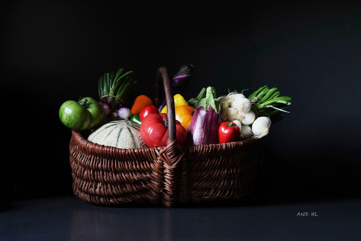 Panier de légumes