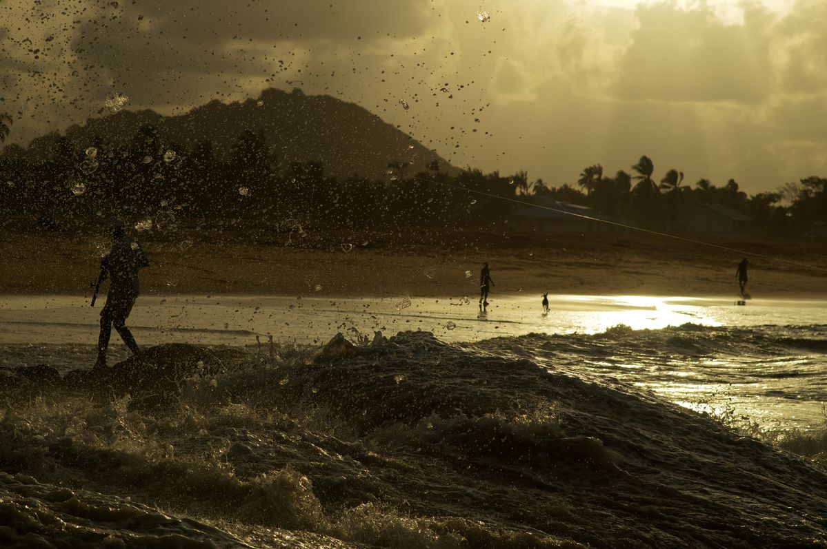 French Guiana - The fisherman