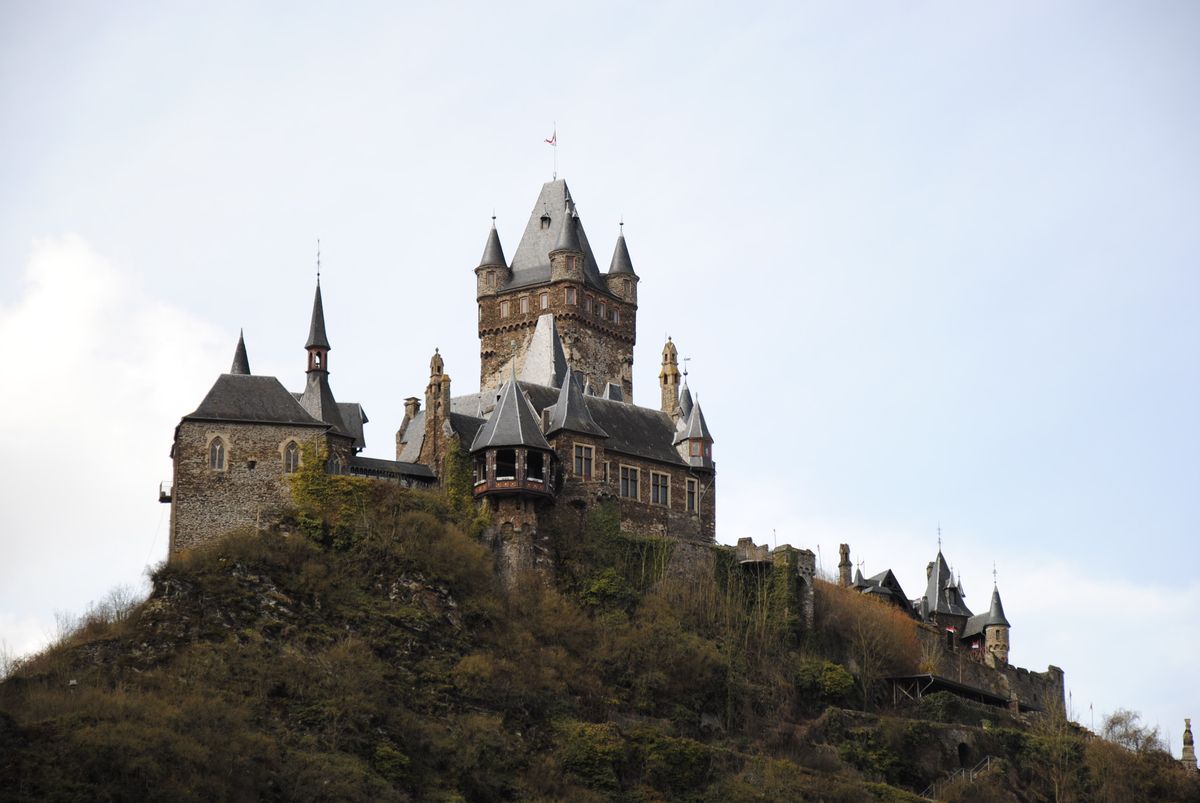 Burcht Cochem, Duitsland.