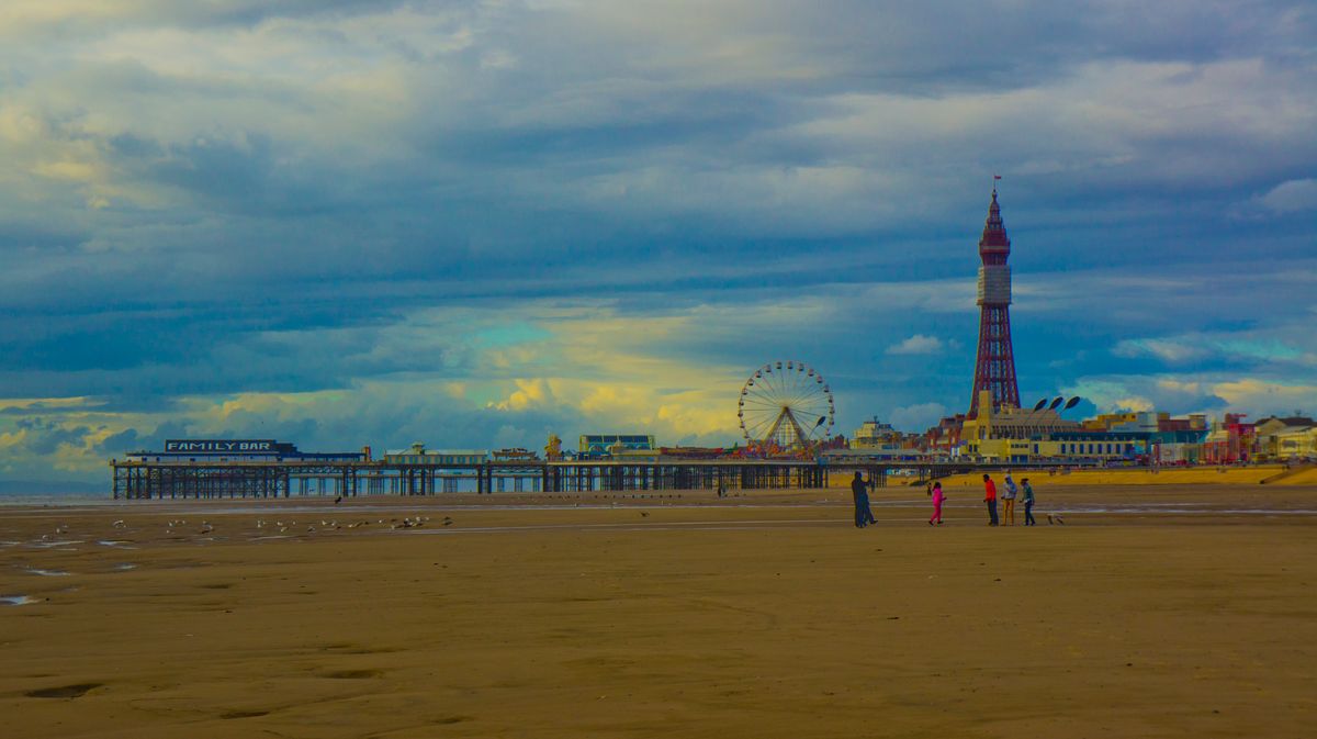 Picturesque Beach Photograph - Blackpool