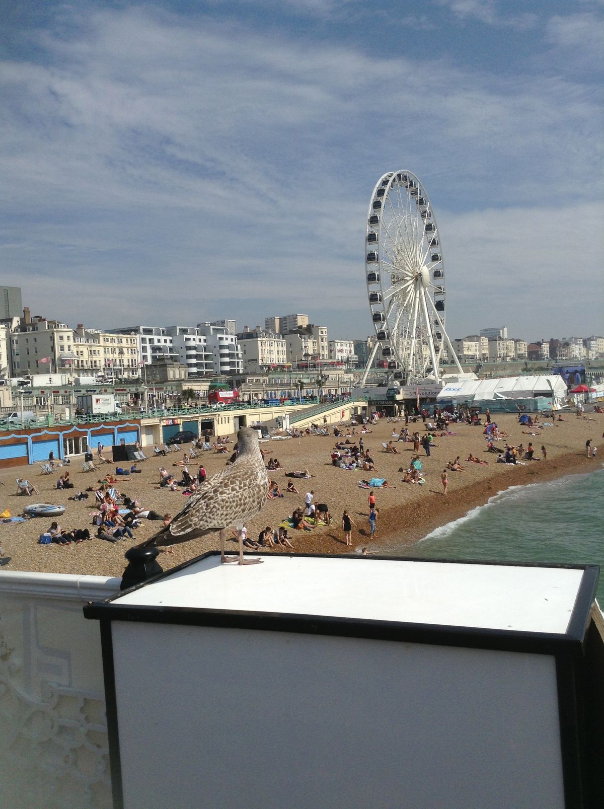 A look out on Brighton Beach