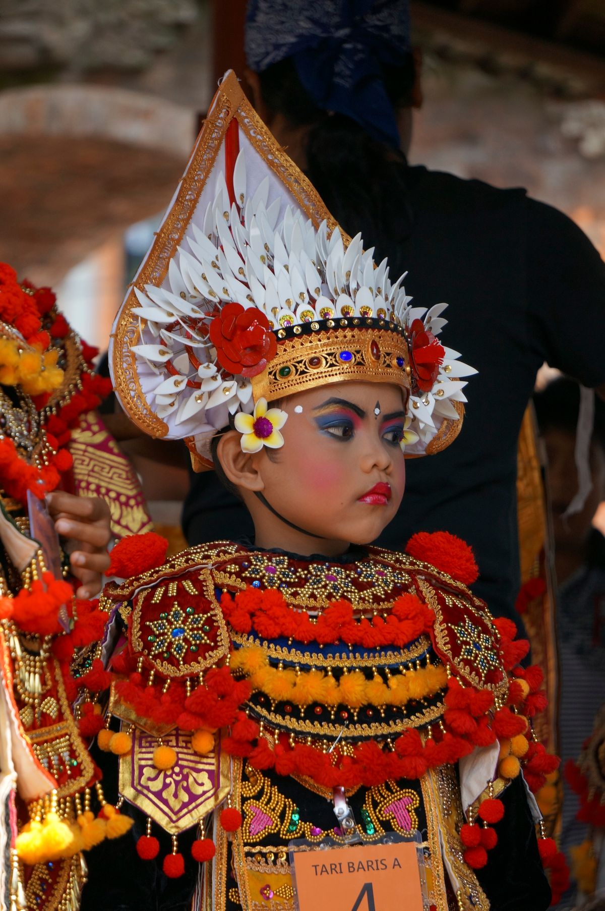 Concours de danse à Ubud - Bali